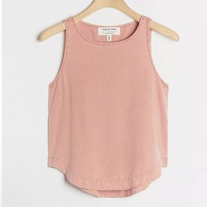 Anthropologie Cloth & Stone Button Side Tank